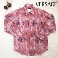 ราคา เสื้อเชิ้ต Versace Classic มือสอง แท้100% สภาพ99% (9173023353)