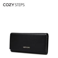 ราคา COZY STEPS กระเป๋าสตางค์ผู้หญิงแฟชั่นใบยาวคลัทช์แม่เหล็กซิปกระเป๋าสี่เหลี่ยมเล็ก (8155567985)