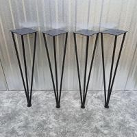 ราคา ขาโต๊ะเหล็กกลม 12มิล ขนาด45cm (1946274152)