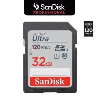 ราคา SanDisk Ultra SD Card 32GB Class 10 Speed 120MB/s (SDSDUN4-032G-GN6IN, SD Card) กล้องถ่ายภาพ DSLR (29263476108)