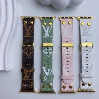 ราคา พร้อมส่ง สายนาฬิกา สายหนัง พิมพ์LVใช่ได้กับ Smart Watch 10 9 8 7 6 5 4 3 2 1 Se Ultra H13mini Hello Plum H19ultra LG79mi (18863454350)