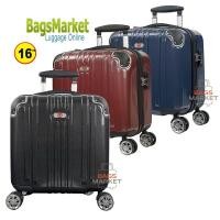 ราคา Swiss Saint 2009 กระเป๋าล้อลาก16 นิ้ว 4 ล้อคู่ +TSA Lock หมุนรอบ 360° Polycarbonate (PC1612) (1875737118)