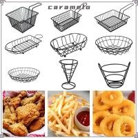 ราคา CARAMELO ถาดทอด 1 ชิ้น, บ้านบาร์บีคิวครัวเครื่องมือตาข่ายทอดตะกร้า, พร้อมที่จับภาชนะเก็บอาหาร French Deep French Fries ผู้ถือ (26383959555)
