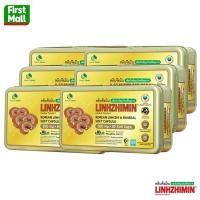 ราคา Linhzhimin " Pack 6 กล่อง " หลินจือมิน เห็ดหลินจือแดงสกัด (กล่อง 60 เม็ด x6) (24800902598)