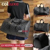 ราคา หลุยส์วิตตอง Louis Vuitton LV กระเป๋ารุ่น Keepall Bandoulière 45 Shoulder Bag (26177785530)