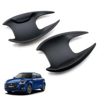 ราคา เบ้าปีก เบ้ารองมือ ถ้วยรองมือเปิดประตู ประตูหน้า ดำด้าน 2ชิ้น สำหรับ ซูซูกิ สวิฟ Suzuki Swift Hatchback ปี 2018 2020 (6132911687)