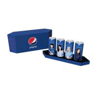 ราคา เซต PepsiXBLACKPINK ครบ 4 ลาย สีฟ้า ขนาด 245 ml ❤️ (3005651897)