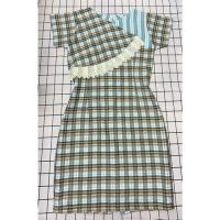 ราคา ชุดเดรสผ้าไทย ผ้าทอลายผ้าขาวม้า งานตัดตามไซส์ อัดกาว (20739618800)