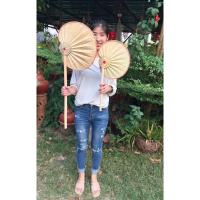 ราคา พัดใบลานทรงกลม พัดครูบา พัดใบลานครูบา (6269813899)