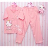 ราคา ชุดนอนแขนสั้นขายาวคิตตี้ (1892387303)
