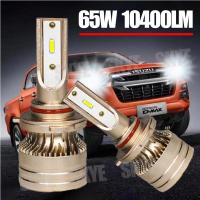 ราคา SKYE 1 คู่ หลอดไฟหน้า 65W LED ไฟหน้ารถยนต์ LED 12V แสงสีขาว ขั้วH1 H3 H4 H7 H8 H9 H11 9006/HB4 9005/HB3 ไฟสปอร์ตไลท์ (22701932200)