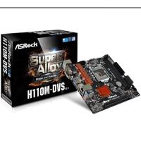 ราคา ASRock MAINBOARD (เมนบอร์ด) H110M-DVS R3.0 สินค้าเคลมมาใหม่ ยังไม่โดนไฟ!!! (5044180896)