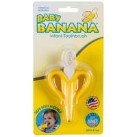 ราคา Baby Banana แปรงสีฟัน สำหรับเด็ก 3 เดือนขึ้นไป - สีเหลือง (10155644665)