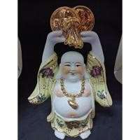 ราคา พระสังกัจจายน์ชูเหรียญเซรามิคขนาด 9 นิ้ว (27401458370)