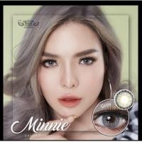 ราคา คอนแทคเลนส์ มินนี่เกร Minnie Gray (Dreamcolor1) 0.00 -6.00 ของแท้ 100% (9832283317)