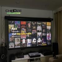 ราคา จอโปรเจคเตอร์มอเตอร์ตัดแสงแบบแขวนฝ้า UST ALR , Electric tensioned drop down screen (4377411911)