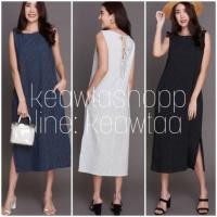 ราคา เดรสผ้าลินิน เดรสยาวผ้าลินิน (2844075809)