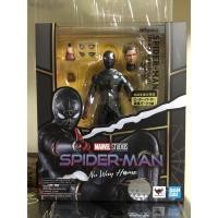 ราคา มือสอง ของแท้ Spider-man no way home black and gold suit S.H.Figuarts action figure 1/12 SHF Bandai Spiderman Spider man (26721616766)