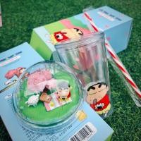 ราคา แก้วน้ำชินจัง แก้วชินจังพร้อมโมเดล ลิขสิทธิ์แท้(เกาหลี) (13720892811)