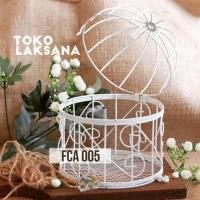 ราคา กรงนกทรงกลมขนาดเล็ก ง10ซม / กรงนกตกแต่ง / (9332191093)