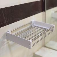 ราคา WOOKEE ชั้นวางของขนาดเล็ก ราคาถูก สินค้ามีคุณภาพ สเตนเลสหนาอย่างดี ชั้นวางสบู่ (6134900590)