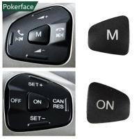 ราคา Pokerface ปุ่มกดสวิตช์ควบคุมระดับเสียง ติดพวงมาลัยรถยนต์ M ON สําหรับ Ford Escort Fiesta MK7 MK8 ST Ecosport 2013-2018 H1V8 (24019754244)