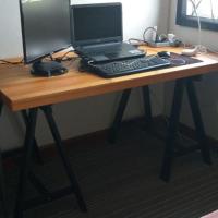 ราคา Ikea ชุดโต๊ะทำงาน แถม พรมตามรูป มือสอง (2084772893)