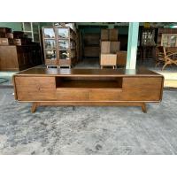 ราคา ไซด์บอร์ด ไม้สัก (จัดส่งทั้งตู้) ตู้ไม้สัก กว้าง 180 x กว้าง 50 x ลึก 50 cm. ชั้นวางทีวีไม้ ตู้มินิมอล (27768565681)