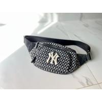 ราคา ,กระเป๋าคาดอก MLB New York Yankees Monogram Unisex Belt Bag (Black) ของแท้ 100 % มือสอง rty (27320282035)