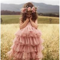 ราคา ชุดออกงานเด็กหญิง เดรสเด็ก ชุดราตรี สีชมพู ชุดสวยฟู (20972716274)