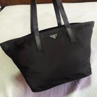 ราคา prada nero nylon zip small tote vintage วินเทจ ของแท้ ปราด้า พราด้า มือสอง แบรนด์เนม (18414679365)
