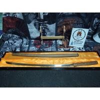 ราคา ดาบซามูไร ดาบคาตานะ ซามูไร ขนาด คาตานะ ชิราซายะ ไม้ชิงชัน T10 ฮาม่อนแท้ เปิดคม (29757575011)