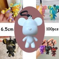 ราคา Rex TT พวงกุญแจ 100 พวง แต่ละพวงสําหรับ 9TH เท่านั้น100 pcs 6.5 cm bear and cosmonaut Fluid painting acrylic paint viole (17098163015)