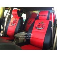 ราคา หุ้มเบาะรถยนต์ HIC ชุดหุ้มเบาะ หุ้มเบาะรถหนังลาย Kid Devil 1 ชุดหุ้มหนัง PVC Kid Devil 1 (25383245365)