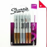 ราคา Sharpie : SHP1829201* ปากกาเมจิก Metallic Fine Point Permanent Marker, 6pk. (2776777026)
