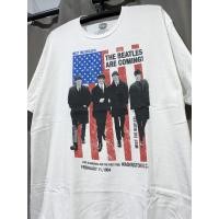 ราคา เสื้อยืดมือสอง วง The Beatles สีขาว ลายปก The Beatles Are Coming สภาพใหม่ป้ายห้อย ปั้มคอลิขสิทธิ์แท้ Size XXL (25543979293)