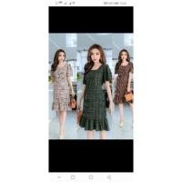 ราคา สีดำ เดรสคลุมเข่าผ้าไหมอิตาลี (11694268075)