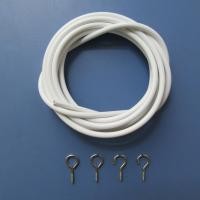 ราคา ลวดผ้าม่าน ขนาด 2-4 เมตร ซื้อ 1 เส้น แถมฟรี !!! ตะขอหัวเกี่ยว+หัวกลม จำนวน 2 ชุด มีบริการเก็บเงินปลายทาง (29137144582)