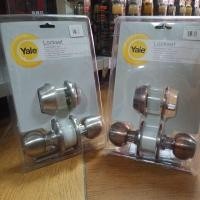 ราคา ลูกบิดประตูพร้อมกุญแจลิ้นตายYALE รุ่น9217 ระบบลิ้นเหล็กหนา 16 มม. ทนแรงงัด กลไกสปริงคู่ ป้องกันการสั่นสะเทือน (29482845465)