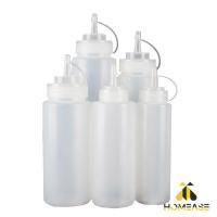 ราคา HA ขวดบีบซอส ขวดใส่มายองเนส มีฝาปิด แบบพลาสติก มีหมายขนาดให้เลือก (24776012849)