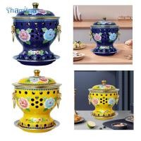 ราคา Shamjina Cloisonne หม้อไฟเก่าปักกิ่งหม้อร้อนทําอาหารหม้อทนทานสไตล์จีน Warming หม้อชาบูหม้อร้อน Chafing จานบ้านเคลือบหม้อ (40750691340)