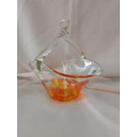 ราคา Showa Retro pop Multi Glass กระเช้าแก้ว งานแก้วเป่า สีส้มเหลือง (26101827389)