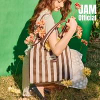 ราคา JAM | MUVA - Stripy - กระเป๋าผ้า สะพายข้าง ทรง Tote (29083219835)