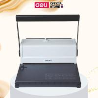 ราคา เครื่องเข้าเล่มเอกสาร Deli เครื่องเข้าเล่มกระดูกงู ที่เจาะกระดาษ เข้าเล่ม สันเกลียว อุปกรณ์สำนักงาน (1831064763)