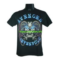 ราคา เสื้อวง Avenged Sevenfold ผ้าร้อยแฟชั่นวงดนตรี วินเทจ อะเว็นจด์เซเวนโฟลด์ A7X A7X1755 (3616019648)