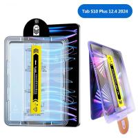 ราคา SAMSUNG ป้องกันหน้าจอกระจกนิรภัยฝุ่นฟรีสําหรับsamsung Galaxy Tab S10 Ultra 2024 14.6 "S10+ 12.4 นิ้วS10 Plus S9 FE Plus S7 + S8Plus A9 S9 S8 S7 พร้อมชุดติดตั้งลบระเบิด (24286927822)
