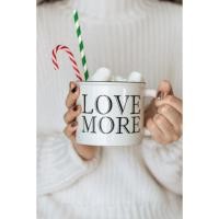 ราคา Le Coucher, Mug 450ml Love More, Worry Less❤️ แก้วมัค แก้วกาแฟ มัคสำหรับชา ของขวัญ (4463312033)