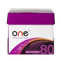 ราคา ONE กระดาษถ่ายเอกสาร A4 80 แกรม แพ็ค 5 รีม (28155018991)