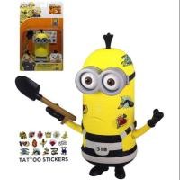 ราคา Despicable Me 3 Deluxe Action Figure Jail time Tattoo Tim 6 inches Minion มินเนี่ยน ของแท้ (1970610030)