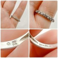 ราคา แหวนเงินแท้ แบรนด์ folli follie ไซส์ 50 (26736172426)